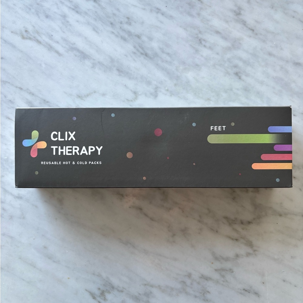 Clix Therapy Hot & Cold Pack Feet NWT